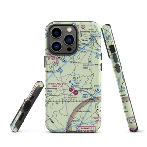 Eastview Airport (VG32) VFR Sectional  Tough iPhone Case