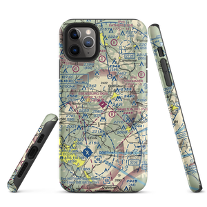 Ebensburg Airport (9G8) VFR Sectional  Tough iPhone Case