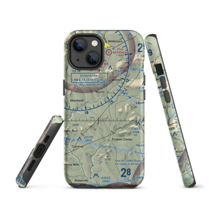 Echo Airport (PN0) VFR Sectional  Tough iPhone Case