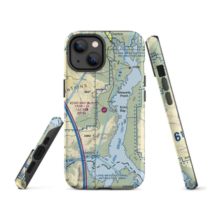 Echo Bay Airport (0L9) VFR Sectional  Tough iPhone Case