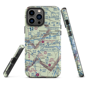 Echo Lake Airport (TX40) VFR Sectional  Tough iPhone Case