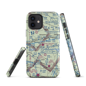 Echo Lake Airport (TX40) VFR Sectional  Tough iPhone Case