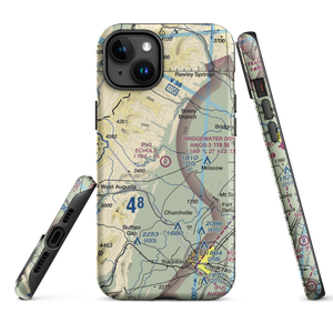 Echols Field (16VA) VFR Sectional  Tough iPhone Case