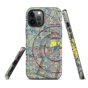 Eck Field (SN64) VFR Sectional  Tough iPhone Case