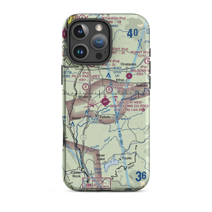 Ed Carlson Memorial Field South Lewis County Airport (TDO) VFR Sectional  Tough iPhone Case