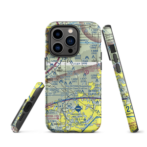 Ed Schulte's Place STOLport (MI45) VFR Sectional  Tough iPhone Case