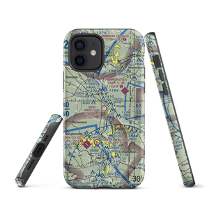 Eddie Dew Memorial Airpark (1G8) VFR Sectional  Tough iPhone Case