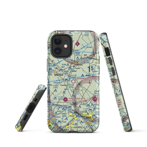 Edgefield County Airport (6J6) VFR Sectional  Tough iPhone Case