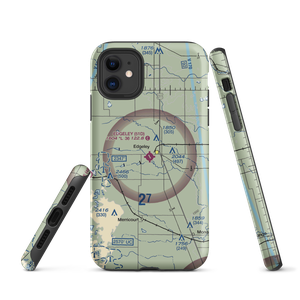 Edgeley Municipal Airport (51D) VFR Sectional  Tough iPhone Case