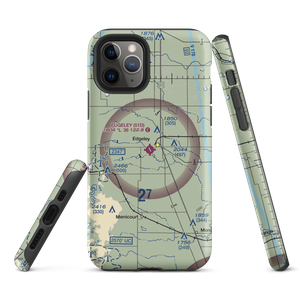 Edgeley Municipal Airport (51D) VFR Sectional  Tough iPhone Case