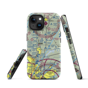 Edmond Airport (0OK0) VFR Sectional  Tough iPhone Case