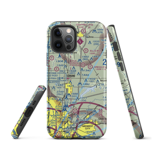 Edmond Airport (0OK0) VFR Sectional  Tough iPhone Case