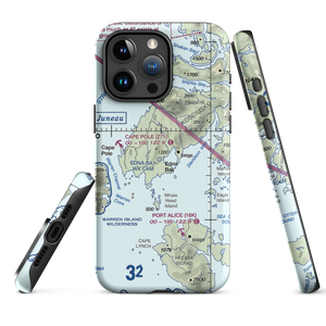 Edna Bay Seaplane Base (EDA) VFR Sectional  Tough iPhone Case