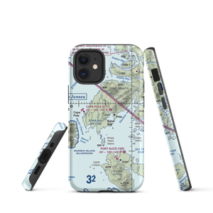 Edna Bay Seaplane Base (EDA) VFR Sectional  Tough iPhone Case