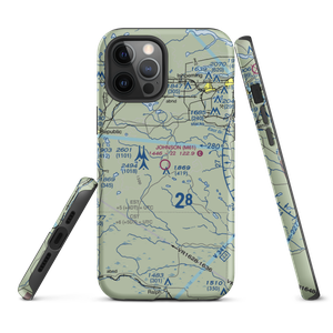 Edward F Johnson Airport (M61) VFR Sectional  Tough iPhone Case