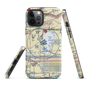 Edwards Air Force Base (EDW) VFR Sectional  Tough iPhone Case