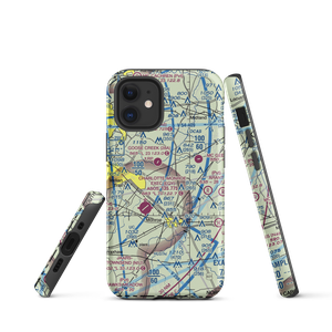 Edwards Airport (9NC3) VFR Sectional  Tough iPhone Case