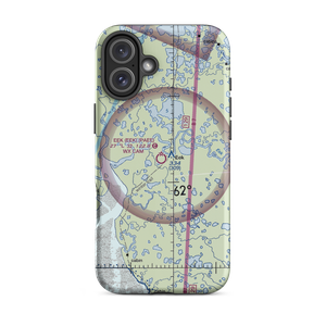 Eek Airport (EEK) VFR Sectional  Tough iPhone Case