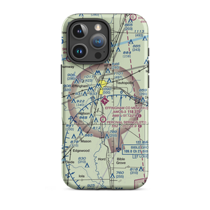 Effingham County Memorial Airport (1H2) VFR Sectional  Tough iPhone Case