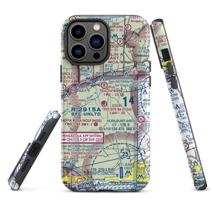 Eglin Auxiliary Field 6 Airport (KZ01) VFR Sectional  Tough iPhone Case