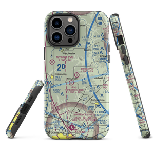 Eibes Airfield (SN90) VFR Sectional  Tough iPhone Case