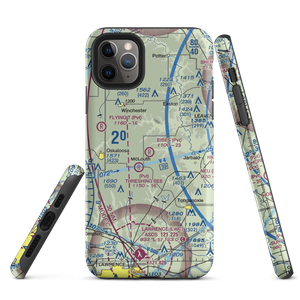 Eibes Airfield (SN90) VFR Sectional  Tough iPhone Case