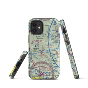Eibes Airfield (SN90) VFR Sectional  Tough iPhone Case