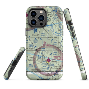 Eickhoff Strip (5NE2) VFR Sectional  Tough iPhone Case