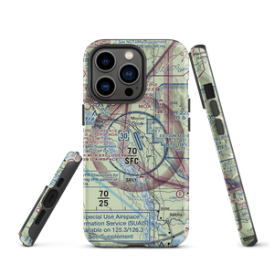 Eielson Air Force Base (EIL) VFR Sectional  Tough iPhone Case