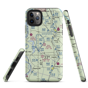 Eifling Farms Airport (MS13) VFR Sectional  Tough iPhone Case