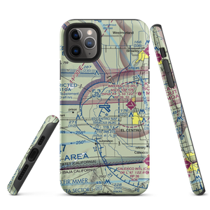 El Centro NAF Airport (Vraciu Field) (NJK) VFR Sectional  Tough iPhone Case