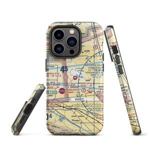 El Mirage Field Adelanto Airport (99CL) VFR Sectional  Tough iPhone Case