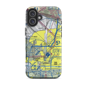 El Mirage-Village Square Airport (2AZ3) VFR Sectional  Tough iPhone Case