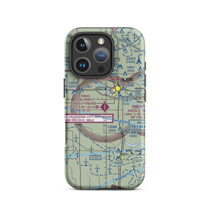 El Reno Regional Airport (RQO) VFR Sectional  Tough iPhone Case