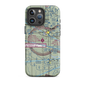 El Reno Regional Airport (RQO) VFR Sectional  Tough iPhone Case