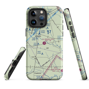 El Tesoro Ranch Airport (02TS) VFR Sectional  Tough iPhone Case