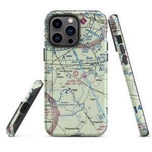 Elam's Landing Airport (AL34) VFR Sectional  Tough iPhone Case