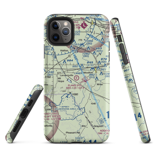 Elam's Landing Airport (AL34) VFR Sectional  Tough iPhone Case