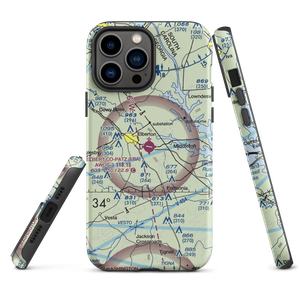 Elbert-County-Patz Field (EBA) VFR Sectional  Tough iPhone Case