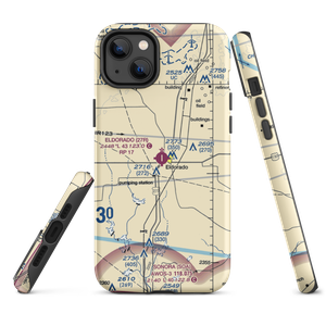 Eldorado Airport (27R) VFR Sectional  Tough iPhone Case