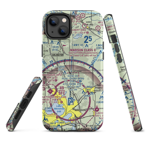 Elert Airport (WS12) VFR Sectional  Tough iPhone Case