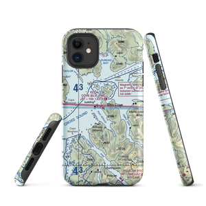 Elfin Cove Seaplane Base (ELV) VFR Sectional  Tough iPhone Case