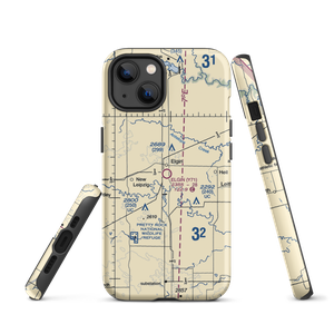 Elgin Municipal Airport (Y71) VFR Sectional  Tough iPhone Case