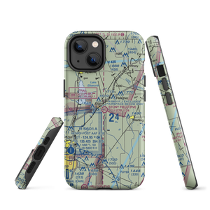 Elgin's Stony Field Airport (OK03) VFR Sectional  Tough iPhone Case