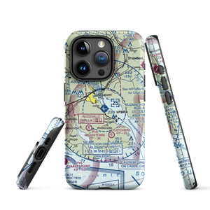 Elizabeth City Regional Airport & Coast Guard Air Station (ECG) VFR Sectional  Tough iPhone Case