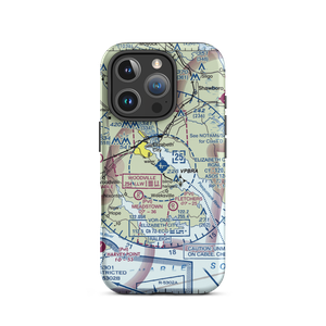 Elizabeth City Regional Airport & Coast Guard Air Station (ECG) VFR Sectional  Tough iPhone Case