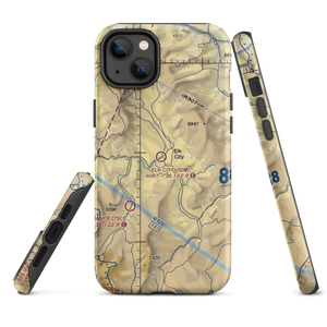 Elk City Airport (S90) VFR Sectional  Tough iPhone Case