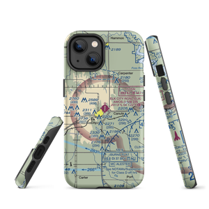 Elk City Regional Business Airport (ELK) VFR Sectional  Tough iPhone Case