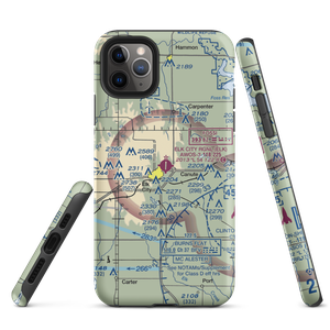 Elk City Regional Business Airport (ELK) VFR Sectional  Tough iPhone Case