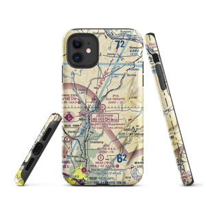 Elk Heights Airport (WN04) VFR Sectional  Tough iPhone Case